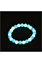 Glow-In-The-Dark Colorful Array Natural Stone Bracelet / Unisex Bracelet / Natural Stone Bracelet