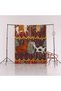Multicolored Carnival Themed Horse and Deer Patterned Creative Modern Decorative Carpet 2718 - 5