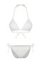 Ekru Üçgen Kaplı Regular Normal Bel Bikini Takımı TBESS24BT00063 - 7