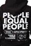 People Oversize Hoodie Women - Black - 4