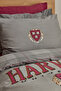 Karaca Home Harvard Veritas 100% Cotton Single Duvet Cover Set - 2