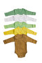 Long Sleeve, Gloves, Snap Fastener Badi, Double Breasted (Pack of 5)