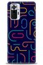 Xiaomi Redmi Note 10 Pro Case Hd Printed Case - Colorful Sticks + Full Screen Protector