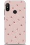 Xiaomi Mi A2 Lite Case Hd Printed Case - Tiny Cherries + Full Screen Protector
