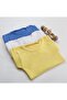 Girl-Boy (Unisex) 3 Pack Baby Cotton Long Sleeve Basic Snap-On Bodysuit - 4