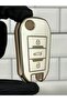 Citroen Berlingo C-Elysee C3 C4 Cactus Jumpy Switchblade Nano Key Case White