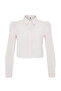 Lila Crop Regular Normal Fit Woven Shirt Twoss23Go00117 - 7