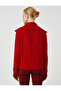 Zippered Knitted Cardigan - 4