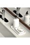3-Piece Bathroom Set Solid Soap Dispenser with Reservoir, Liquid Soap Dispenser and Organizer, Oil Pot, Vinegar Pot - 3