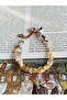 Smyrna Quartz and Citrine Natural Stone Unisex Bracelet - 8