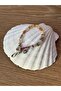 Smyrna Quartz and Citrine Natural Stone Unisex Bracelet - 7