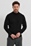 Men's Wool Regular Fit Half Turtleneck Knitwear Sweater - 5