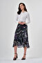 Flounce Colorful Skirt - 2