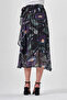 Flounce Colorful Skirt - 4