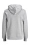 Jack&Jones Hooded Printed Light Grey-Melange Men's Sweatshirt12137054 - 2