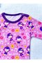 Pink Haunted Long Sleeve Baby Girl, Child Bodysuit, Body 100% Cotton Flexible Fabric - 6