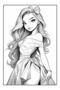 Anime Coloring Book for Girls (60 Super Advanced Paintings) - 3