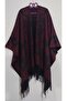 Double Sided Thick Mother Shoulder Scarf Shawl Poncho - 2