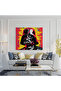 لوحة قماشية من Darth Vader Pop Art، Darth Vader، لوحة فنية جدارية من القماش، ديكور المنزل - 3