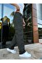 Green Baggy Pants with Cargo Pockets - 2