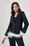 Furry Luxury Black Jacket - 3