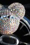 Panda Fragrance Gilt Stone & Silver Baguette Stone - 3