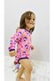 Pink Haunted Long Sleeve Baby Girl, Child Bodysuit, Body 100% Cotton Flexible Fabric - 2