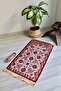 Portable Silk Textured Pouch Prayer Rug S1031 Pink Color - 3