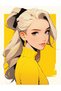 Anime Women Coloring Book (100 Full Pages Painting) - 2