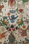 Light Tone Tropical Themed Dragon Elephant and Horse Patterned Creative Modern Decorative Carpet 2729