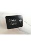 Black Decorative Sticker Set for Product Images, Cafe, Cake, Shop Window Stylish Erasable Sticker Set - 6