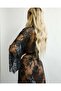 Lace detailed long kimono - 2