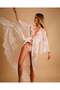 Class long lace kimono
