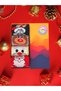 4 Pairs Unisex Christmas Merry Christmas Colorful Socks Set with Special Box - 5