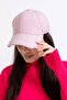 Hat Plush Pompom Powder Fabric - 6