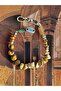 Sparta Varisite Tiger Eye Jasper Natural Stone Unisex Bracelet - 8