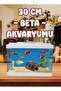 30 cm Aquarium 30 cm Beta Aquarium MDizmir Petshop New Production - 2