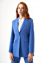 Single Button Indigo Jacket - 4