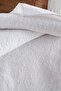 Simple 1 Piece 50x90 Cm Double Stitched Hotel Towel White Bath Towel - 2
