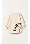 Children's Snoopy Peanuts Printed Girls' Sweatshirt Dress / Tunic - 2