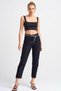 Evan Women's Black Mom Jean High Waist Boyfriend Jeans 2024