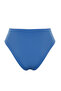 Blue High Waist Hipster Bikini Bottom TBESS21BA0387 - 7