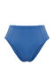 Blue High Waist Hipster Bikini Bottom TBESS21BA0387 - 5