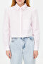 Lila Crop Regular Normal Fit Woven Shirt Twoss23Go00117 - 4