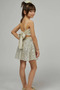 Sequin Sequin Skirt & Crop Silver Girl's Evening Dress Set - 4