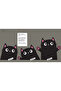 Black Cats Themed Sticker for Door Wall Mirror Glass - 4