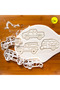 Car Ceramic Mud Mold Set - 3 Pieces