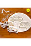 Car Ceramic Mud Mold Set - 3 Pieces - 5