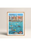 3 Piece Framed Painting Set New Yorker Serial Poster Painting Hpn166 - 3