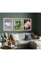 3 Piece Framed Painting Set New Yorker Serial Poster Painting Hpn167